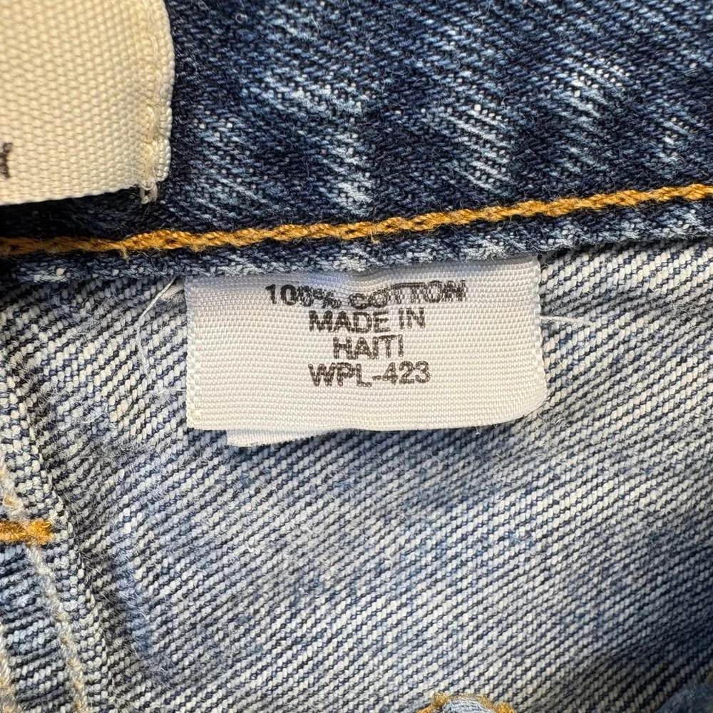 Vtg Levis 501 Jeans Mens W40 L29 Straight‎ Leg Button Fly 100% Cotton Denim Blue